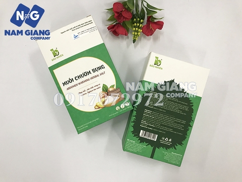 Muối chườm bụng Bảo nhiên tiêu mỡ vùng eo