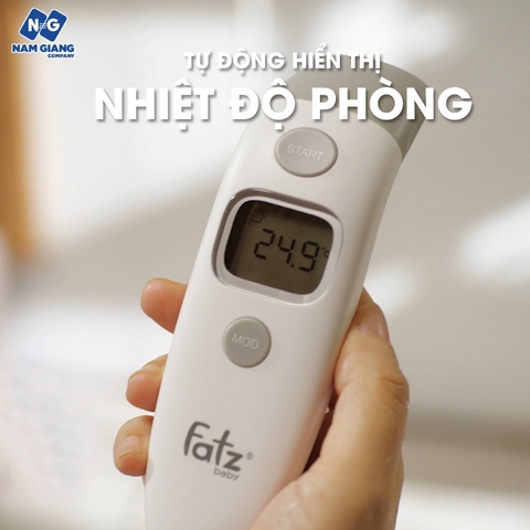 Nhiệt kế hồng ngoại đo trán, tai FATZ PROMPT 4