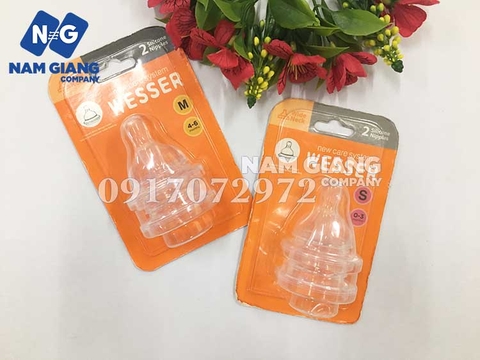 Núm ty thay thế WESSER cổ rộng (Vỉ 2 chiếc)