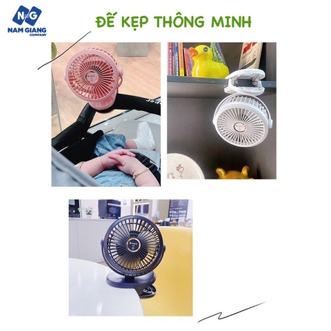 Quạt tích điện mini HONPER
