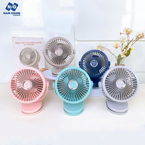 Quạt tích điện mini HONPER