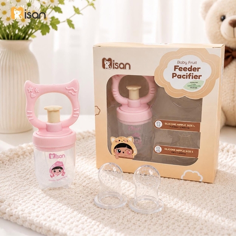 Túi nhai ăn dặm Misan hình mèo