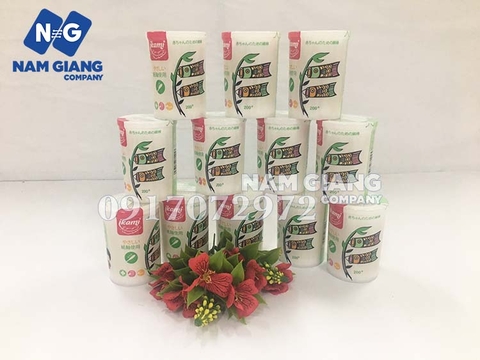 Tăm bông trẻ em thân giấy IKAMI xanh (Lố 12 hộp)
