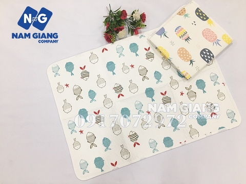 Tấm lót chống thấm sợi tre