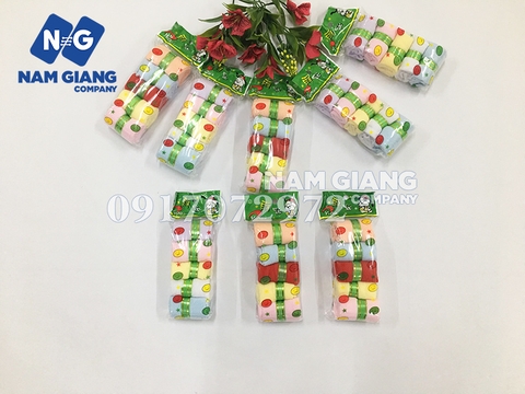 Tất giấy mỏng sơ sinh (tất kẹo đẹp) lố 40 đôi