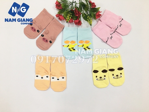 Tất màu PONY KIDS cho bé (lố 12 đôi)