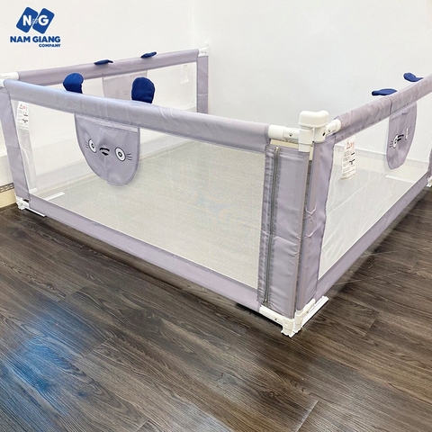 Thanh chắn giường chống ngã cho bé