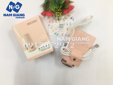 Túi hâm sữa cao cấp Nice PAPA cơ động