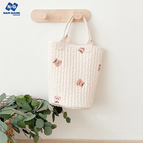 Túi mẹ bỉm sữa đựng đồ phong cách Hàn Quốc