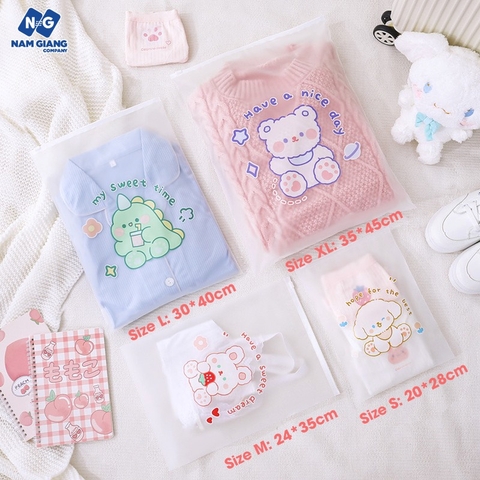 Túi zip đựng đồ đi sinh cho mẹ (Sét 10c)