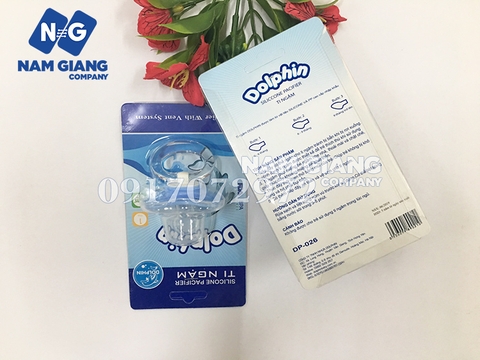 Ty ngậm Dolphin vỉ 1 chiếc