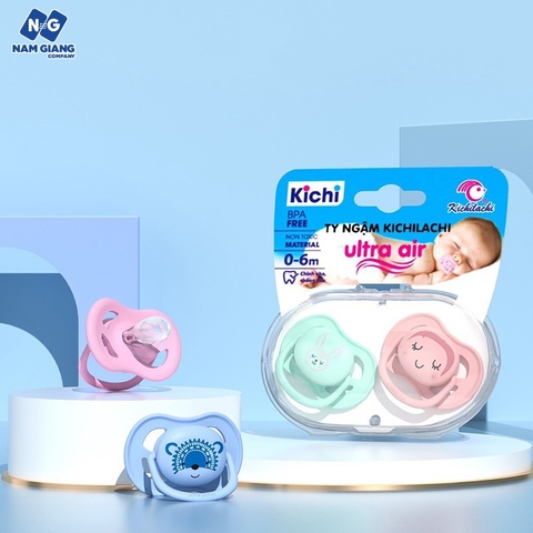 Ty ngậm, ty giả silicon kichi (Sét 2c)