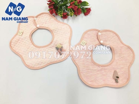 Yếm tròn xoay 360 độ 2 mặt cho bé (Sét 2 chiếc)