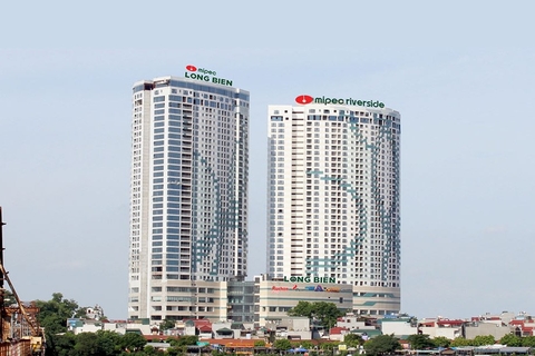 Công trình dự án chung cư Mipec Long Biên