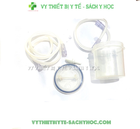 Cốc hút dịch mini kèm dây
