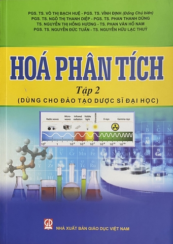 Sách - Hoá phân tích  tập 2 (dành cho dược sĩ đại học)