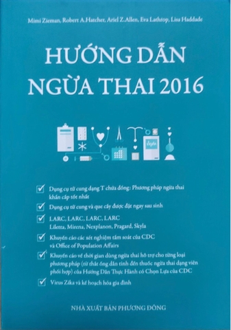 Sách - Hướng dẫn ngừa thai 2016