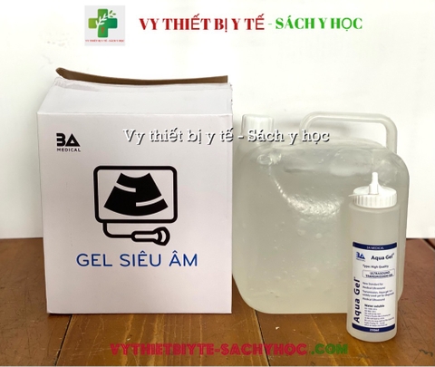 Gel siêu âm, Gel triệt lông Smile sonog - Hãng 3A Medical