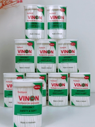 Tăm Vinon 100 - Lựa Chọn Hoàn Hảo Cho Răng Miệng 100 tăm