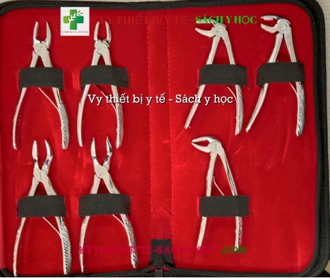 Bộ kìm nhổ răng trẻ em 7 chi tiết