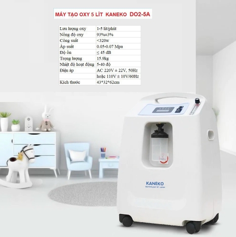 Máy tạo oxy 5 lít KANEKO D02-5A