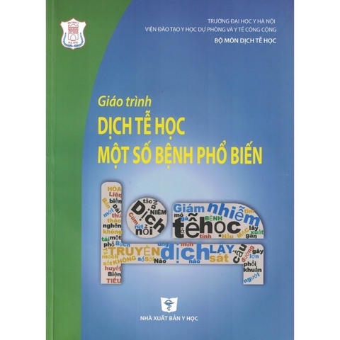 Giáo trình dịch tễ học 1 số bệnh phổ biến