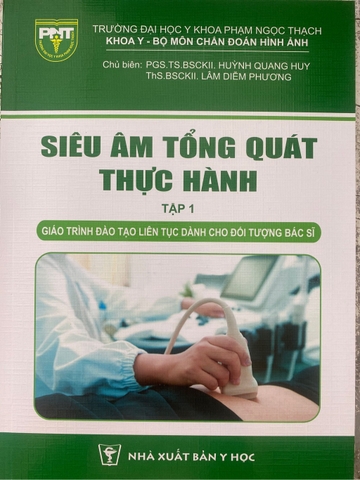 Sách Siêu âm tổng quát thực hành tập 1