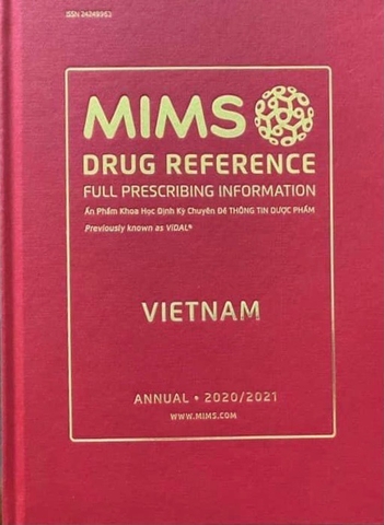 MIMS DRUG VIỆT NAM  ( bìa cứng ) Vidal