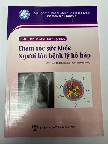 Sách - Chăm sóc sức khoẻ người lớn bệnh lý hô hấp