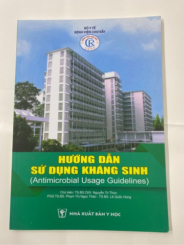 Sách Hướng dẫn sử dụng kháng sinh(bv chợ rẫy)