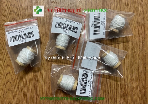 Chỉ khâu cuộn mini ( sợi lanh )