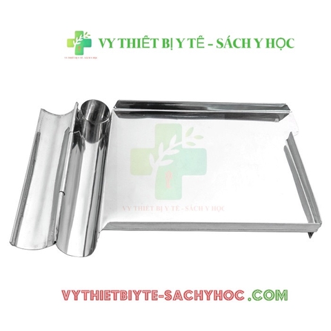 Khay Đếm Thuốc Inox Nhỏ Size 14 x 9 x 1 cm