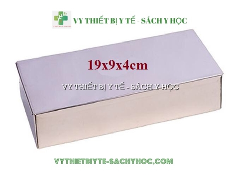 Hộp Cn inox nhỡ/ Cái (Hộp chữ nhật)