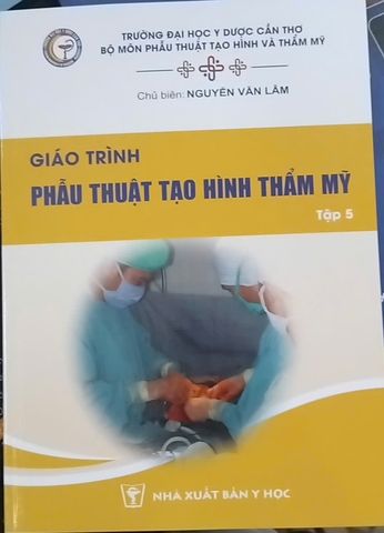 Sách - giáo trình phẫu thuật tạo hinh thẩm mỹ tập 5