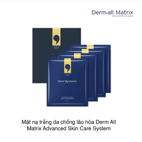 [MẪU MỚI 2022]Mặt Nạ Derm All Matrix Care System Facial Dermal 35g
