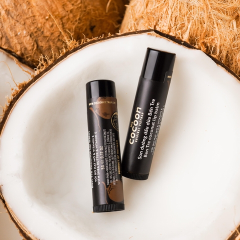 Son Dưỡng Cocoon Dầu Dừa Bến Tre 5g Ben Tre Coconut Lip Balm