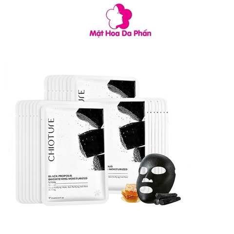 Mặt Nạ Chioture Black Propolis Brightening Moisturized Mask 30K SALE 25K