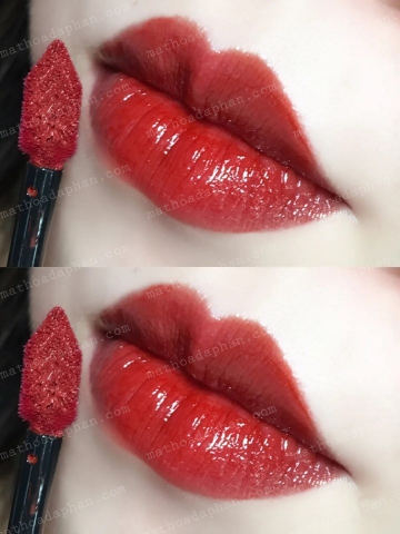 Son Kem YSL Vinyl Cream Creamy Lip Stain 420 Chili Vibration