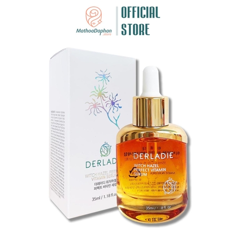 Tinh Chất Derladie Witch Hazel Perfect Vitamin Giảm Mụn, Hỗ Trợ Làm Mờ Sẹo (Mới) 35ml