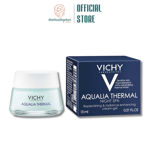 Mặt Nạ Ngủ Cấp Nước Vichy Aqualia Thermal Night Spa 15ml
