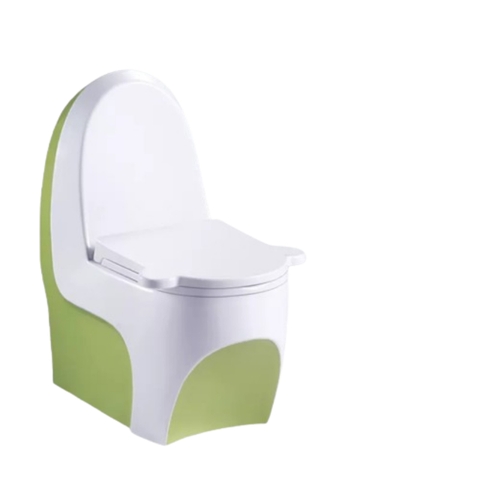 Bồn cầu trẻ em mầm non Moonoah màu xanh lá cao cấp