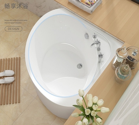 Bồn tắm góc nhỏ 1m