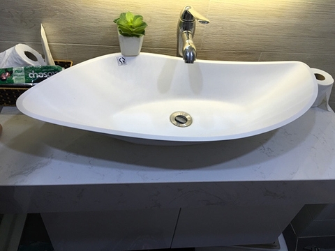 Chậu rửa mặt đá DR016