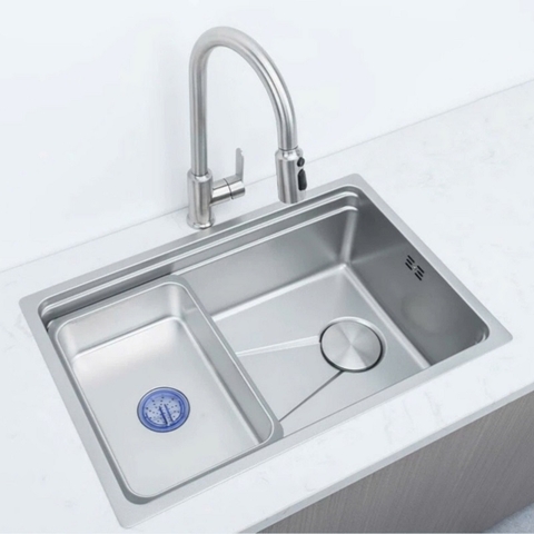 Chậu rửa bát 1 hố GRÜNDER âm bàn đá GR-7545MC