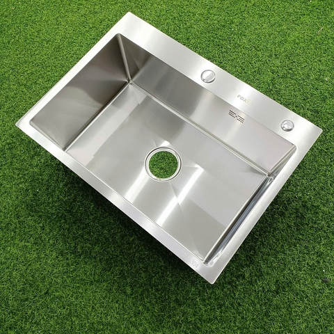 Chậu rửa bát 1 hố FOXIS kích thước 62x45cm