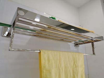 Giàn treo khăn phòng tắm inox 304 FX-7800