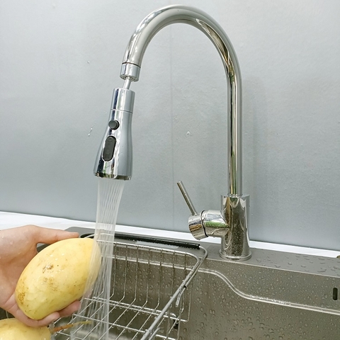 Vòi chậu rửa chén inox 304 GR-635-1G