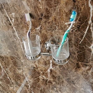 Kệ đựng bàn chải, kem đánh răng treo tường MN-G6908