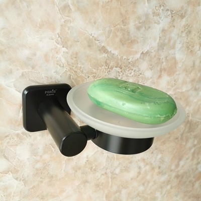 Đĩa xà phòng sơn tĩnh điện màu đen FX-6805D