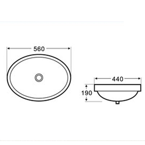 Chậu rửa mặt lavabo MN-C3904